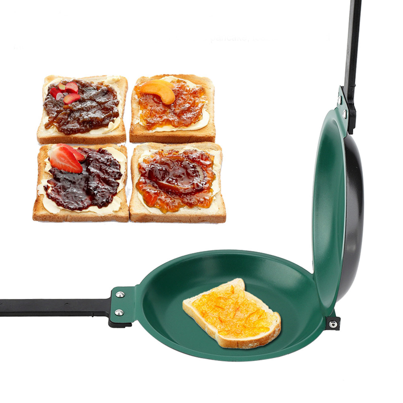 Mini Pancake Griddle - Double Side Titanium Steel Coating Frying