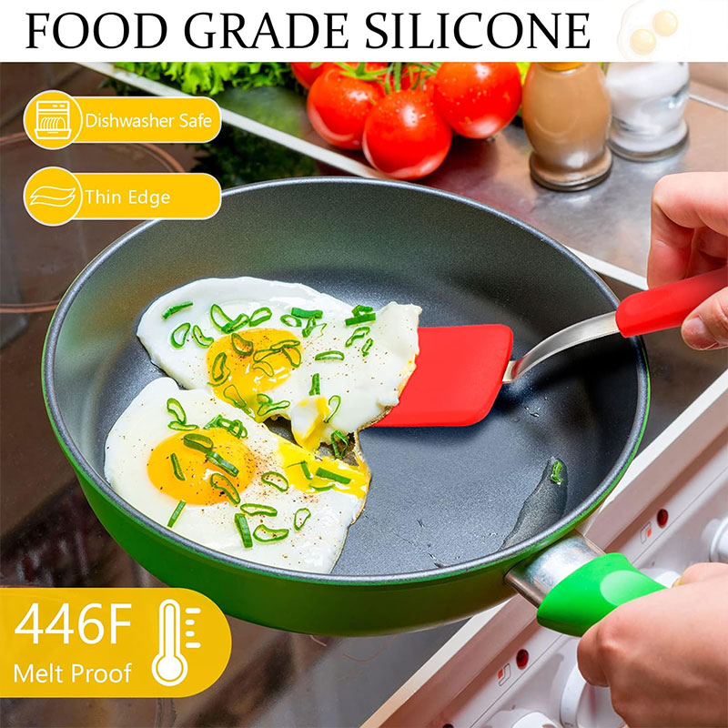 Silicone Cookie Spatula Turner - Okonomiyaki Spatula ulasan dan harga