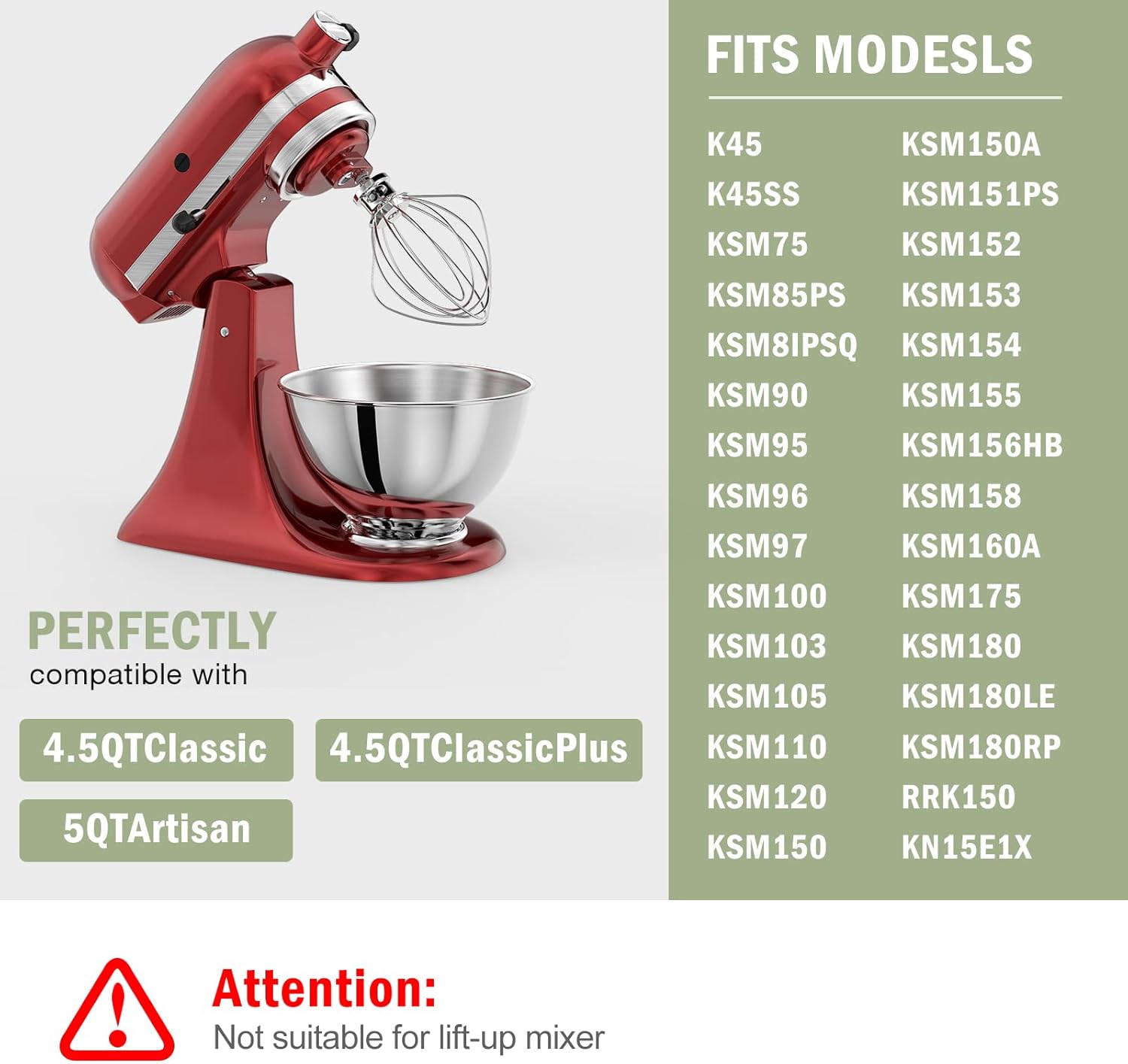 3-Quart Stainless Steel Bowl f - Kitchenaid Mixer Artisan 5Qt ulasan dan harga