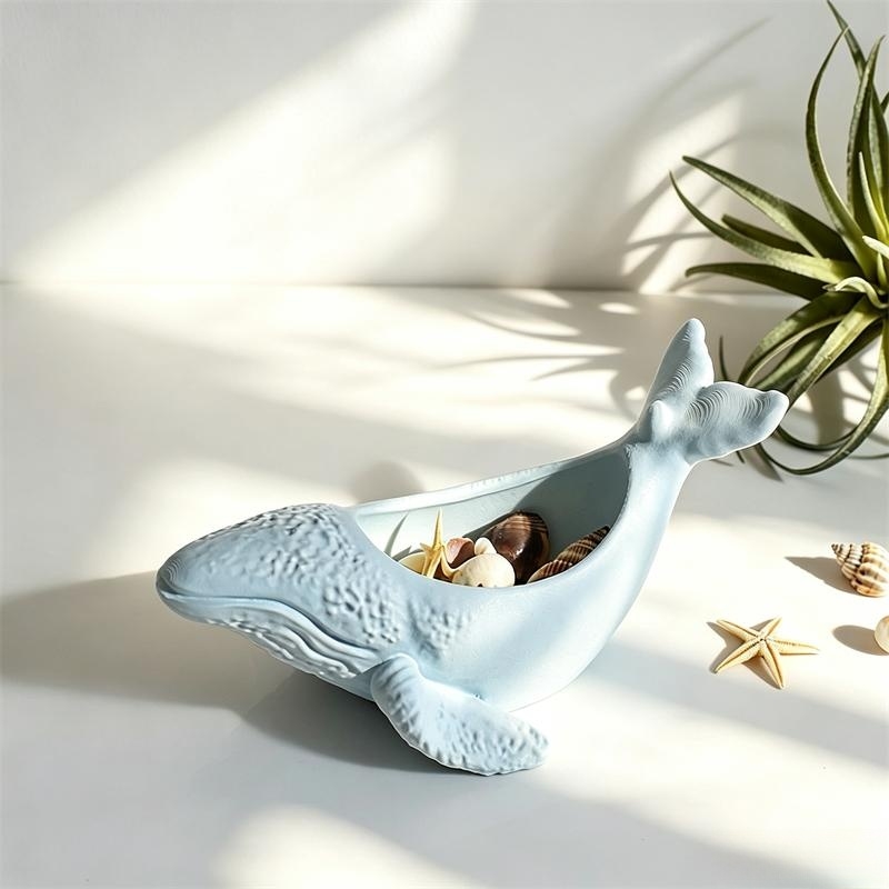 Whale Shape Cement Flowerpot S - Potsticker Mold ulasan dan harga