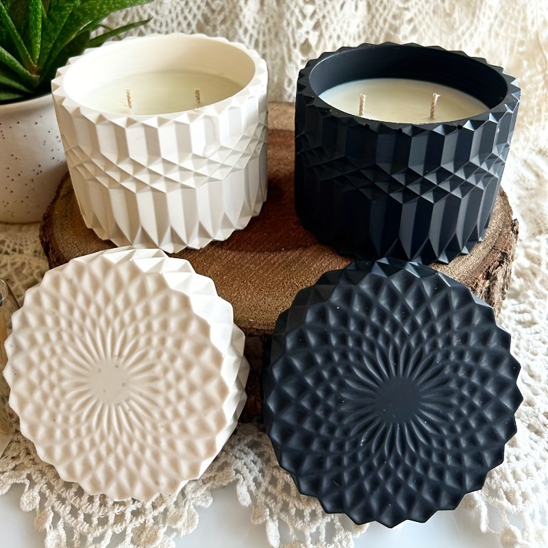 1set Ripple Candle Cup Resin M - Potsticker Mold ulasan dan harga