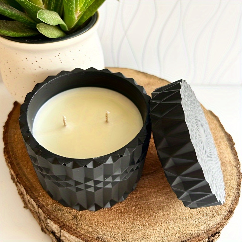 1set Ripple Candle Cup Resin M - Potsticker Mold ulasan dan harga