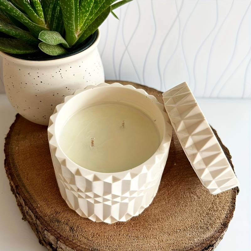 1set Ripple Candle Cup Resin M - Potsticker Mold ulasan dan harga